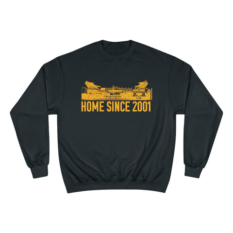 Heinz Field, Home Since 2001 - Champion Crewneck Sweatshirt Sweatshirt Printify Black S 