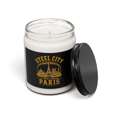 Steel City Paris Scented Soy Candle, 9oz