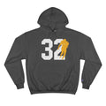 Legends Series - 32 - Champion Hoodie Hoodie Printify Charcoal Heather S 