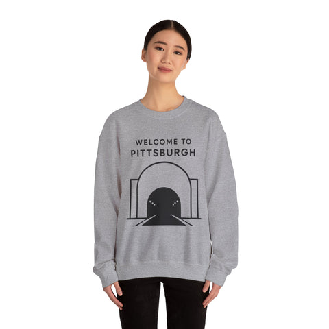 Welcome to Pittsburgh Tunnel - Heavy Blend™ Crewneck Sweatshirt