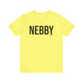 Pittsburgh NEBBY Short Sleeve T-Shirt T-Shirt Printify Yellow S