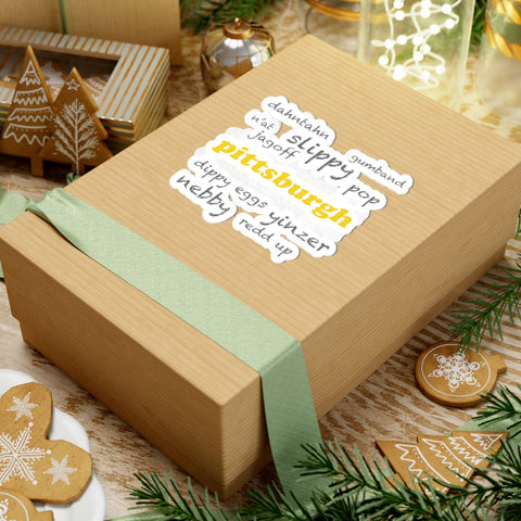 Pittsburgh Yinzerisms -  Kiss-Cut Stickers