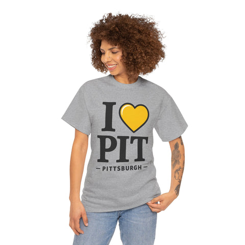 I Heart PIT - Unisex Heavy Cotton Tee