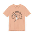 Pittsburgh Legendary Baseball Walk Off Home Run - Short Sleeve Tee T-Shirt Printify Heather Peach S 