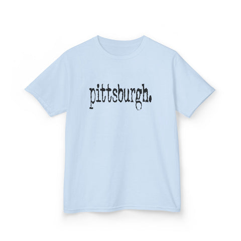 Pittsburgh Typewriter Kids Graphic T-Shirt