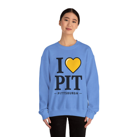 I Heart PIT - Gildan Heavy Blend™ Crewneck Sweatshirt