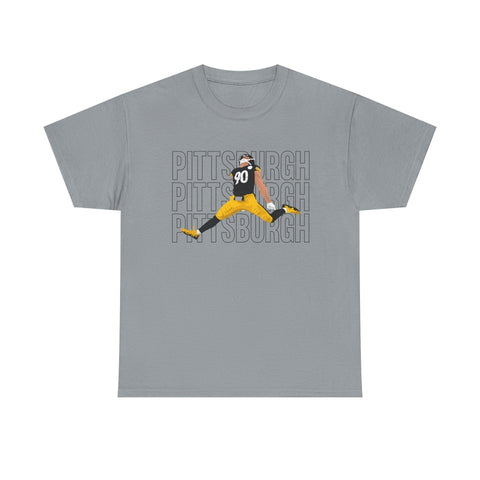 Pittsburgh Victory Jump - Unisex Heavy Cotton Tee