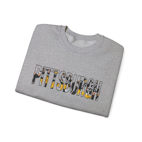 Pittsburgh Football Players - Heavy Blend™ Crewneck Sweatshirt