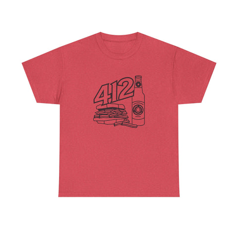 412 Icon Unisex Heavy Cotton Tee