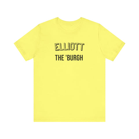 Elliot  - The Burgh Neighborhood Series - Unisex Jersey Short Sleeve Tee T-Shirt Printify Yellow S 