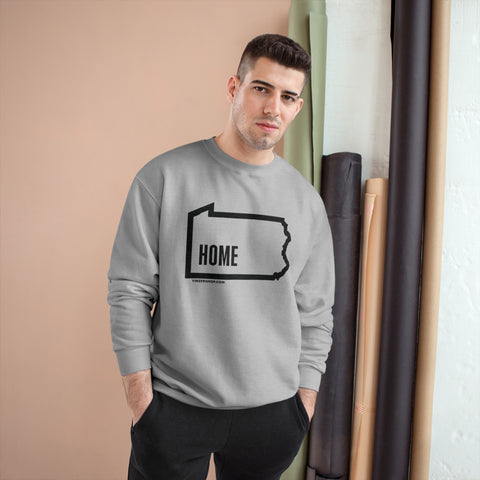 Pittsburgh, Pennsylvania, Home - Champion Crewneck Sweatshirt Sweatshirt Printify   