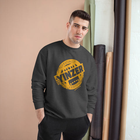 Certified Yinzer - Champion Crewneck Sweatshirt Sweatshirt Printify