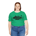 Pittsburgh Splash Skyline T-Shirt  - Unisex bella+canvas 3001 T-Shirt Printify   