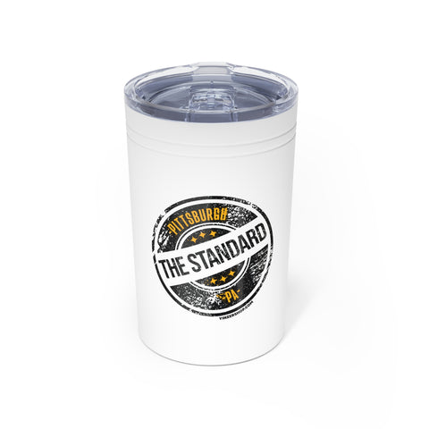 Pittsburgh The Standard is The Standard Vacuum Insulated Tumbler, 11oz Mug Printify White 11oz