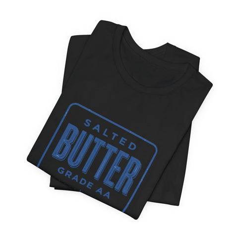 Salted Butter Label Tee | Vintage Food Graphics, Retro Diner Typography