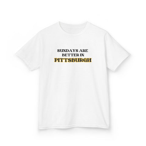 Pittsburgh Sundays - Kids Graphic T-Shirt