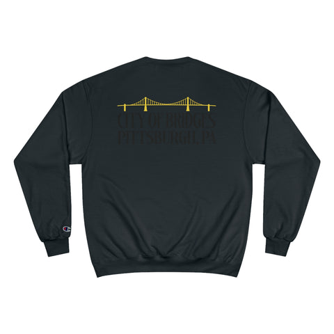 Pittsburgh PGH City of Bridges Sweatshirt Sweatshirt Printify   