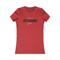 I'm a Pittsburgh Girl Women's Slim Feminine Fit Tee T-Shirt Printify Red S