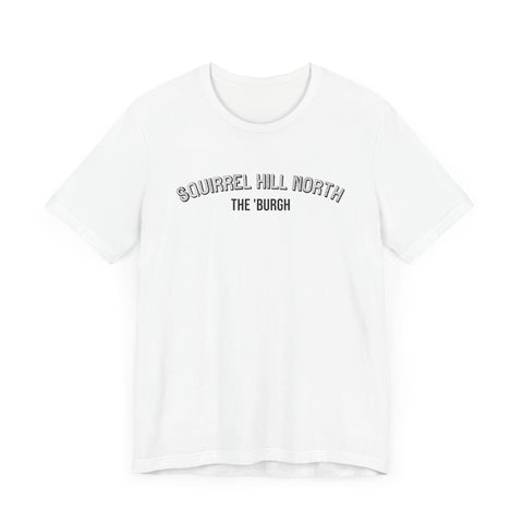 Squirrel Hill North - The Burgh Neighborhood Series - Unisex Jersey Short Sleeve Tee T-Shirt Printify   