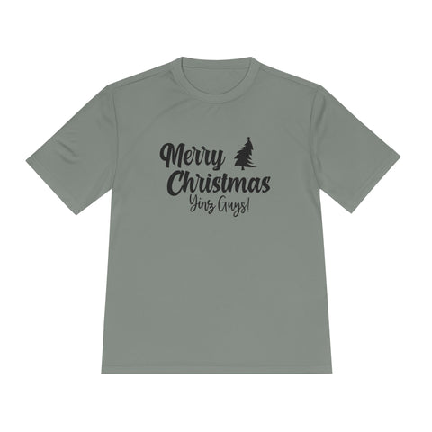 Merry Christmas Yinz - Sport-Tek Unisex Moisture Wicking Tee