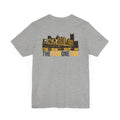 Four One Two Skyline - 412 Series - Pittsburgh T-Shirt - PRINT ON BACK - Unisex bella+canvas 3001 Short Sleeve Tee T-Shirt Printify   