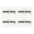 It's Still Heinz Field to Me Sticker - Sheet with 4 per sheet Paper products Printify 6" × 4" White Die-Cut