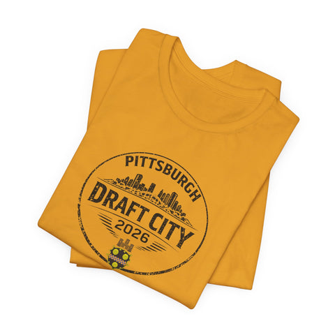 Pittsburgh NFL Draft Shirt – Vintage Civic Pride Tee With City Skyline Design