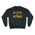Victories - Champion Crewneck Sweatshirt Sweatshirt Printify Black S 