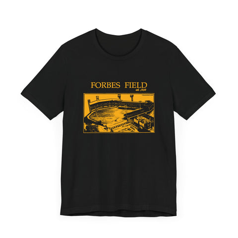 Forbes Field - 1909 - Retro Schematic - Short Sleeve Tee