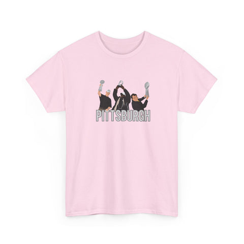 Pittsburgh Champion Coaches - Unisex Heavy Cotton Tee