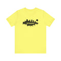 Pittsburgh Splash Skyline T-Shirt  - Unisex bella+canvas 3001 T-Shirt Printify Yellow S 