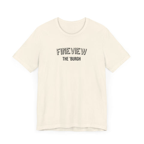 Fineview  - The Burgh Neighborhood Series - Unisex Jersey Short Sleeve Tee T-Shirt Printify   