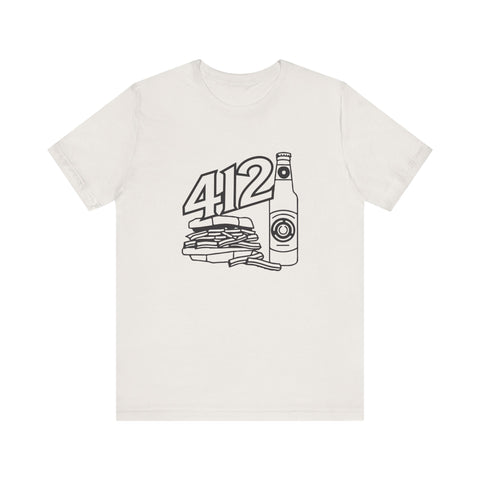 412 Icon Unisex Jersey Short Sleeve Tee