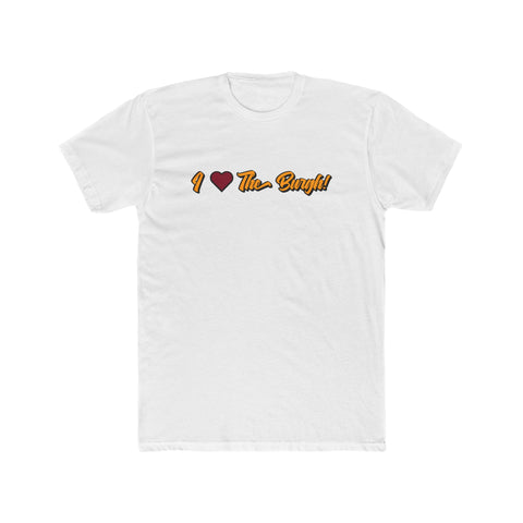 I Love The Burgh T-Shirt T-Shirt Printify Solid White S 