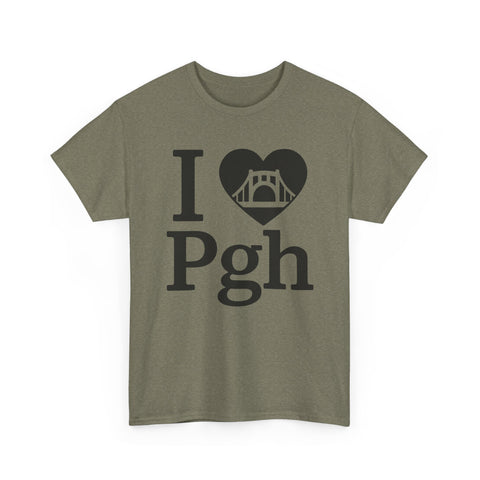 I Love PGH - Unisex Heavy Cotton Tee