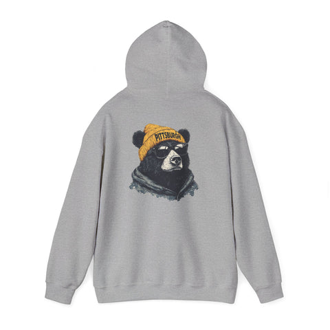 Pittsburgh Bear - Unisex Heavy Blend™ Hooded Sweatshirt
