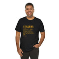 Pittsburghese Definition Series - Stillers - Short Sleeve Tee T-Shirt Printify