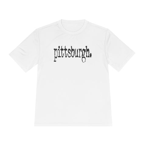 Pittsburgh Typewriter - Sport-Tek Unisex Moisture Wicking Tee