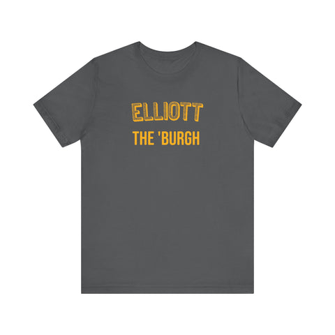 Elliot  - The Burgh Neighborhood Series - Unisex Jersey Short Sleeve Tee T-Shirt Printify Asphalt S 