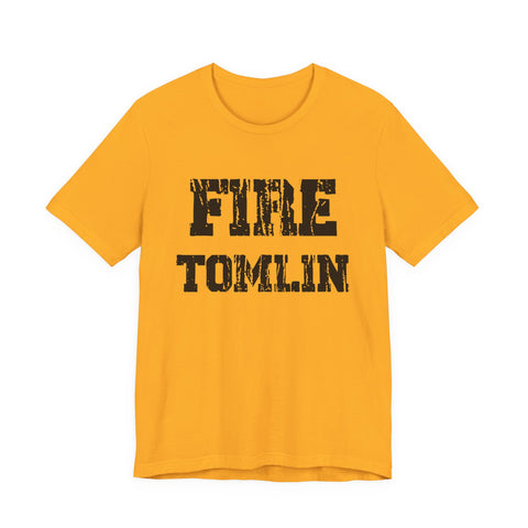 Fire Tomlin Short Sleeve T-shirt - Unisex bella+canvas 3001