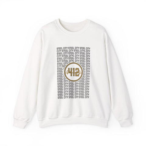 412 Steel City Crewneck Sweatshirt | Pittsburgh