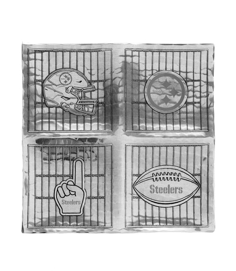 Pittsburgh Steelers Game Day Quad Serving Tray
