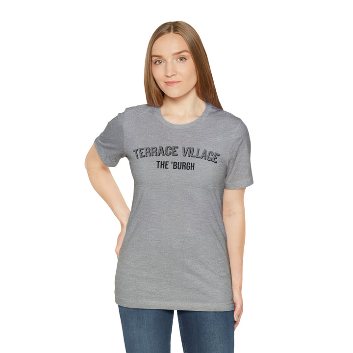 Terrace Village - The Burgh Neighborhood Series - Unisex Jersey Short Sleeve Tee T-Shirt Printify   