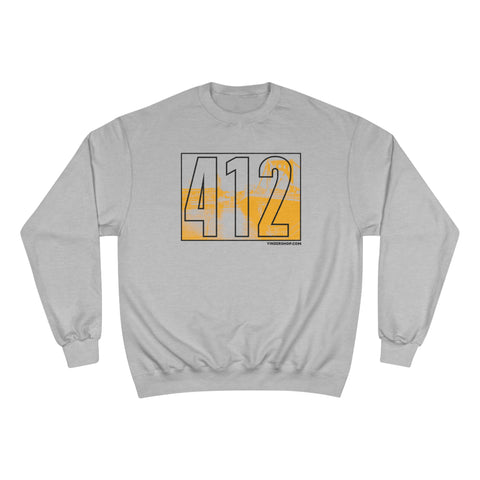 The 412 Series - PNC Park - Champion Crewneck Sweatshirt Sweatshirt Printify   