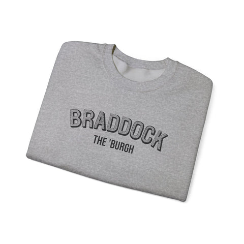 Braddock - The Burgh Neighborhood Series - - Unisex Heavy Blend™ Sweatshirt Sweatshirt Printify   