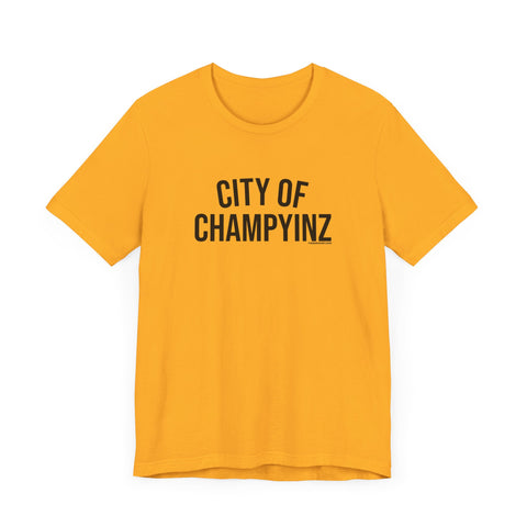 City of ChampYINZ - Short Sleeve Tee