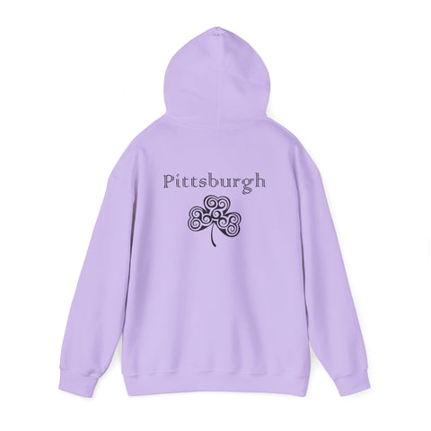 Pittsburgh Irish Clover - Unisex Heavy Blend™ Hooded Sweatshirt