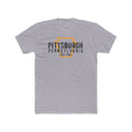 Pittsburgh Established 1758 T-Shirt T-Shirt Printify Heather Grey S 