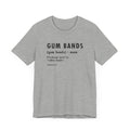 Pittsburghese Definition Series - Gum Bands - Short Sleeve Tee T-Shirt Printify Athletic Heather XS