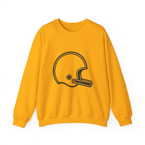 Customizable Football Helmet - Heavy Blend™ Crewneck Sweatshirt
